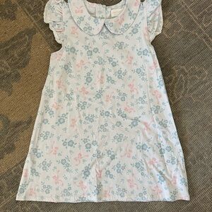 Cecil and Lou Floral Print Dress with Peter Pan Collar